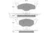 Превью - TX 10-851 TOMEX Brakes Комплект тормозных колодок, дисковый тормоз (фото 2)