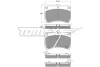 Превью - TX 10-91 TOMEX Brakes Комплект тормозных колодок, дисковый тормоз (фото 2)