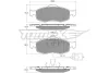 Превью - TX 11-191 TOMEX Brakes Комплект тормозных колодок, дисковый тормоз (фото 2)