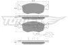TX 11-34 TOMEX Brakes Комплект тормозных колодок, дисковый тормоз