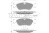 Превью - TX 11-491 TOMEX Brakes Комплект тормозных колодок, дисковый тормоз (фото 2)