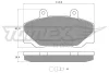 TX 11-67 TOMEX Brakes Комплект тормозных колодок, дисковый тормоз