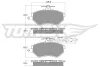 TX 12-04 TOMEX Brakes Комплект тормозных колодок, дисковый тормоз