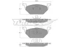 Превью - TX 12-10 TOMEX Brakes Комплект тормозных колодок, дисковый тормоз (фото 2)