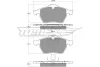 Превью - TX 12-25 TOMEX Brakes Комплект тормозных колодок, дисковый тормоз (фото 2)