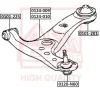 0120-N60 ASVA Шарнир независимой подвески / поворотного рычага