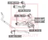 0220-R51FD ASVA Шарнир независимой подвески / поворотного рычага