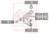 0520-202 ASVA Шарнир независимой подвески / поворотного рычага