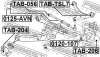 Превью - 0120-107 FEBEST Шарнир независимой подвески / поворотного рычага (фото 2)
