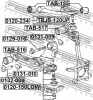 Превью - 0120-150LOW FEBEST Шарнир независимой подвески / поворотного рычага (фото 2)