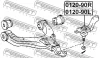 Превью - 0120-90L FEBEST Шарнир независимой подвески / поворотного рычага (фото 2)