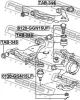 Превью - 0120-GGN15LF FEBEST Шарнир независимой подвески / поворотного рычага (фото 2)