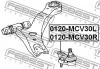 Превью - 0120-MCV30L FEBEST Шарнир независимой подвески / поворотного рычага (фото 2)