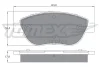 TX 12-483 TOMEX Brakes Комплект тормозных колодок, дисковый тормоз