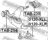 Превью - 0120-XLR FEBEST Шарнир независимой подвески / поворотного рычага (фото 2)