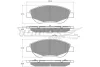 Превью - TX 12-50 TOMEX Brakes Комплект тормозных колодок, дисковый тормоз (фото 2)