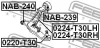 Превью - 0220-T30 FEBEST Шарнир независимой подвески / поворотного рычага (фото 2)
