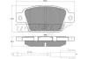 Превью - TX 12-511 TOMEX Brakes Комплект тормозных колодок, дисковый тормоз (фото 2)