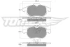 TX 13-04 TOMEX Brakes Комплект тормозных колодок, дисковый тормоз