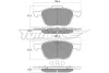 Превью - TX 13-05 TOMEX Brakes Комплект тормозных колодок, дисковый тормоз (фото 2)