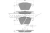 Превью - TX 13-14 TOMEX Brakes Комплект тормозных колодок, дисковый тормоз (фото 2)