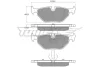 Превью - TX 13-17 TOMEX Brakes Комплект тормозных колодок, дисковый тормоз (фото 2)