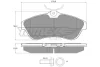 Превью - TX 13-29 TOMEX Brakes Комплект тормозных колодок, дисковый тормоз (фото 2)