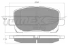 TX 13-67 TOMEX Brakes Комплект тормозных колодок, дисковый тормоз