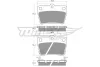 Превью - TX 13-86 TOMEX Brakes Комплект тормозных колодок, дисковый тормоз (фото 2)