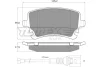 Превью - TX 13-96 TOMEX Brakes Комплект тормозных колодок, дисковый тормоз (фото 2)