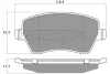Превью - TX 14-16 TOMEX Brakes Комплект тормозных колодок, дисковый тормоз (фото 2)