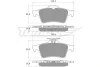 Превью - TX 14-28 TOMEX Brakes Комплект тормозных колодок, дисковый тормоз (фото 2)