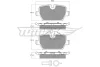 Превью - TX 14-34 TOMEX Brakes Комплект тормозных колодок, дисковый тормоз (фото 2)