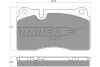 Превью - TX 14-73 TOMEX Brakes Комплект тормозных колодок, дисковый тормоз (фото 2)