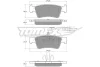 Превью - TX 14-80 TOMEX Brakes Комплект тормозных колодок, дисковый тормоз (фото 2)