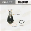 MB-9571 MASUMA Шарнир независимой подвески / поворотного рычага