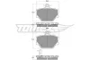 Превью - TX 15-07 TOMEX Brakes Комплект тормозных колодок, дисковый тормоз (фото 2)