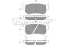 Превью - TX 15-35 TOMEX Brakes Комплект тормозных колодок, дисковый тормоз (фото 2)