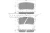 Превью - TX 16-28 TOMEX Brakes Комплект тормозных колодок, дисковый тормоз (фото 2)