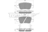 Превью - TX 16-29 TOMEX Brakes Комплект тормозных колодок, дисковый тормоз (фото 2)