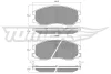 TX 16-42 TOMEX Brakes Комплект тормозных колодок, дисковый тормоз