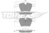 TX 16-64 TOMEX Brakes Комплект тормозных колодок, дисковый тормоз