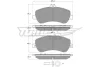 TX 16-70 TOMEX Brakes Комплект тормозных колодок, дисковый тормоз