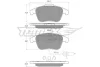 Превью - TX 16-75 TOMEX Brakes Комплект тормозных колодок, дисковый тормоз (фото 2)