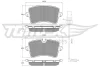 TX 16-81 TOMEX Brakes Комплект тормозных колодок, дисковый тормоз