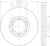 8DD 355 118-441 BEHR/HELLA/PAGID Тормозной диск