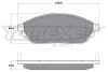 TX 17-04 TOMEX Brakes Комплект тормозных колодок, дисковый тормоз