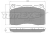 TX 17-961 TOMEX Brakes Комплект тормозных колодок, дисковый тормоз