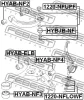 Превью - HYBJB-NF FEBEST ремонтный комплект, несущие / направляющие шарниры (фото 2)