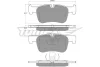 Превью - TX 18-45 TOMEX Brakes Комплект тормозных колодок, дисковый тормоз (фото 2)